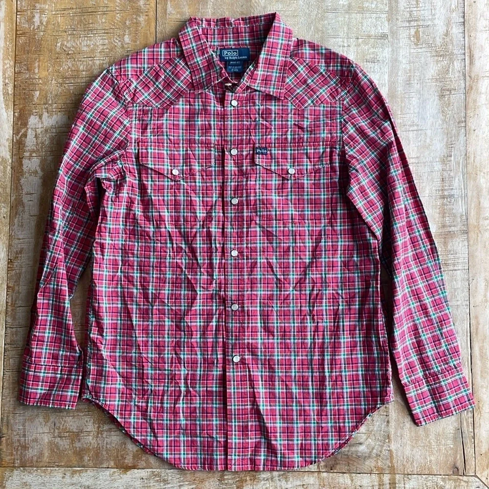 Like New Ralph Lauren boys shirt M(10-12)